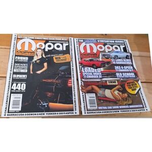 Mopar Collector's Guide Magazines October 2020 + January 2021 - Lot of 2